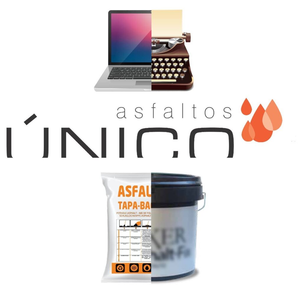 asfalto moderno